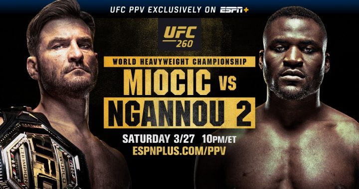 UFC 260 results - Miocic vs. Ngannou 2