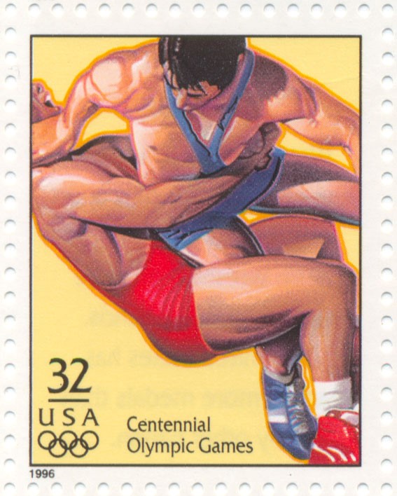 Freestyle Wrestling official stamp