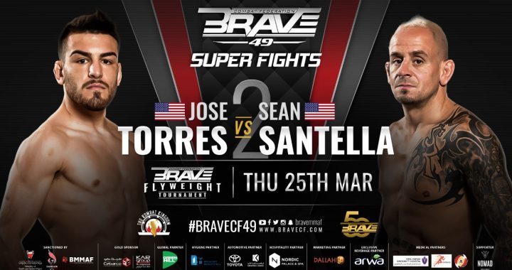 BRAVE CF 49, Jose torres, Sean santella