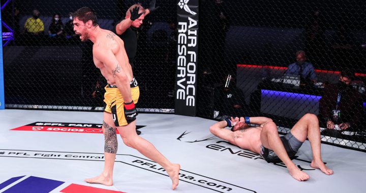 Antônio Carlos Júnior submits Tom Lawlor early at PFL 2