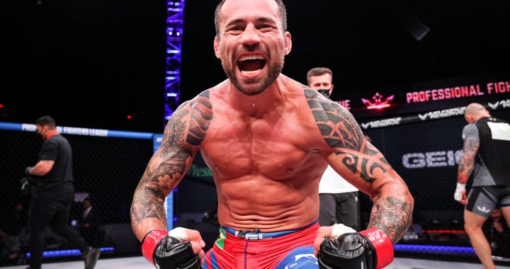 Joao Zeferino Picks Gleison Tibau Apart To UD Victory At PFL 2 - 2021