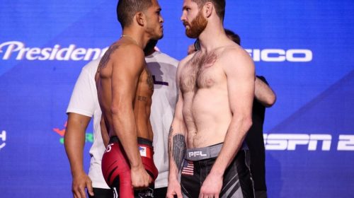 PFL 1, Anthony Pettis (156 lbs.) vs. Clay Collard (154.6 lbs.)