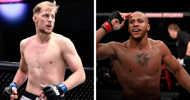 Alexander Volkov vs Ciryl Gane tops June 26th UFC Fight Night