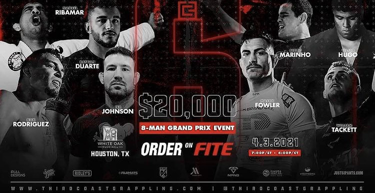 Third Coast Grappling 6 - 8 Man Tournament - PPV Live Stream