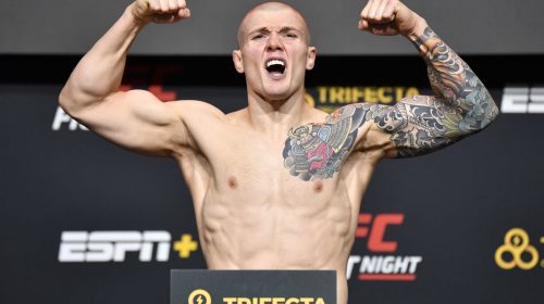 Marvin Vettori, UFC Vegas 23 weigh-in results - Vettori vs. Holland (UFC on ABC 2)