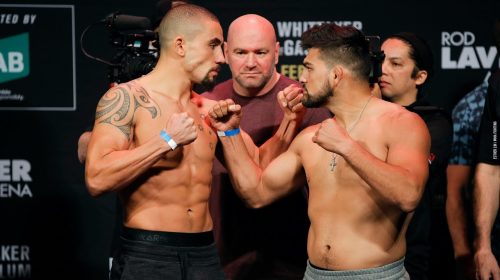 UFC Vegas 24 weigh-in results - Whittaker vs. Gastelum