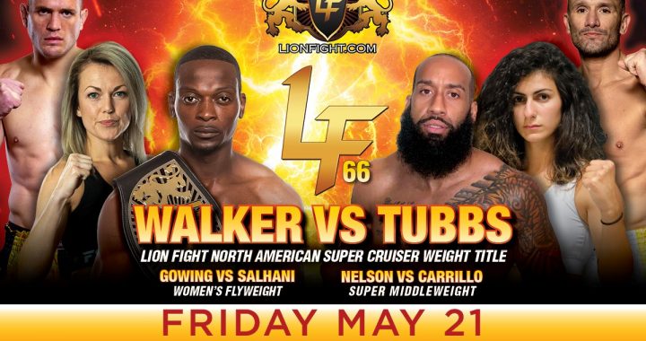 Lion Fight 66 announced for May 21 in Topeka, Kansas