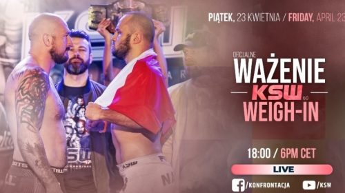 KSW 60 Weigh-In Results: Two Title Fights Official