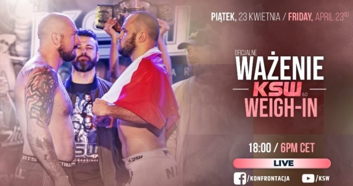 KSW 60 Weigh-In Results: Two Title Fights Official