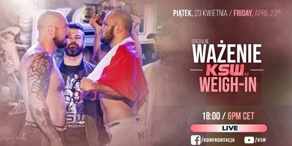 KSW 60 Weigh-In Results: Two Title Fights Official