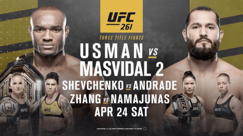 UFC 261 results - Usman vs. Masvidal 2 - Order and watch here