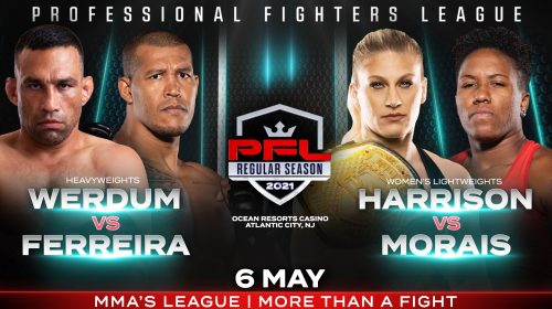 PFL 3 results - Werdum vs. Ferreira