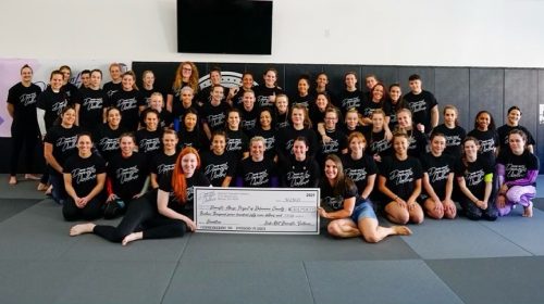 Sub-Out Domestic Violence all female event brings community together at The Vault BJJ