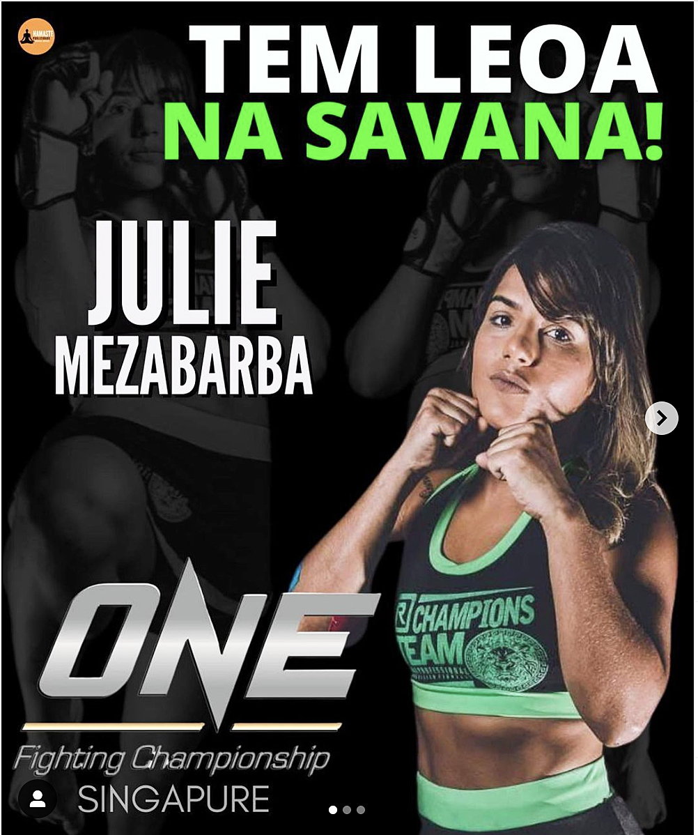 Julie Mezabarba signs to ONE