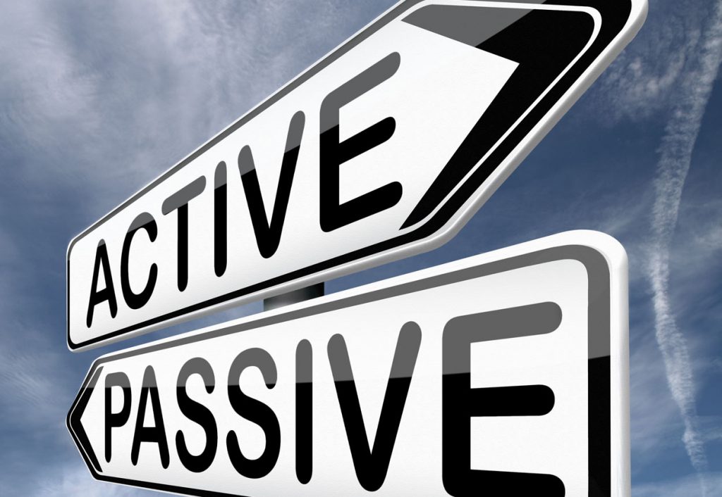 Active and passive investment