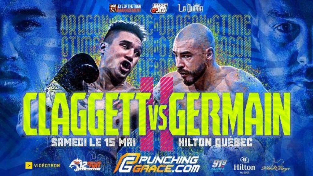 Mathieu Germain vs Steve Claggett II - Boxing PPV Live Stream ( French Only)