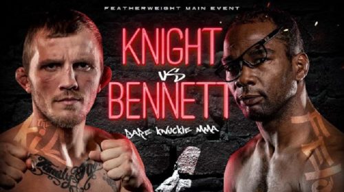 Jason Knight vs. Charles Bennett headlines bare knuckle MMA show