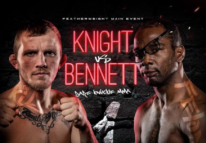 Jason Knight vs. Charles Bennett headlines bare knuckle MMA show