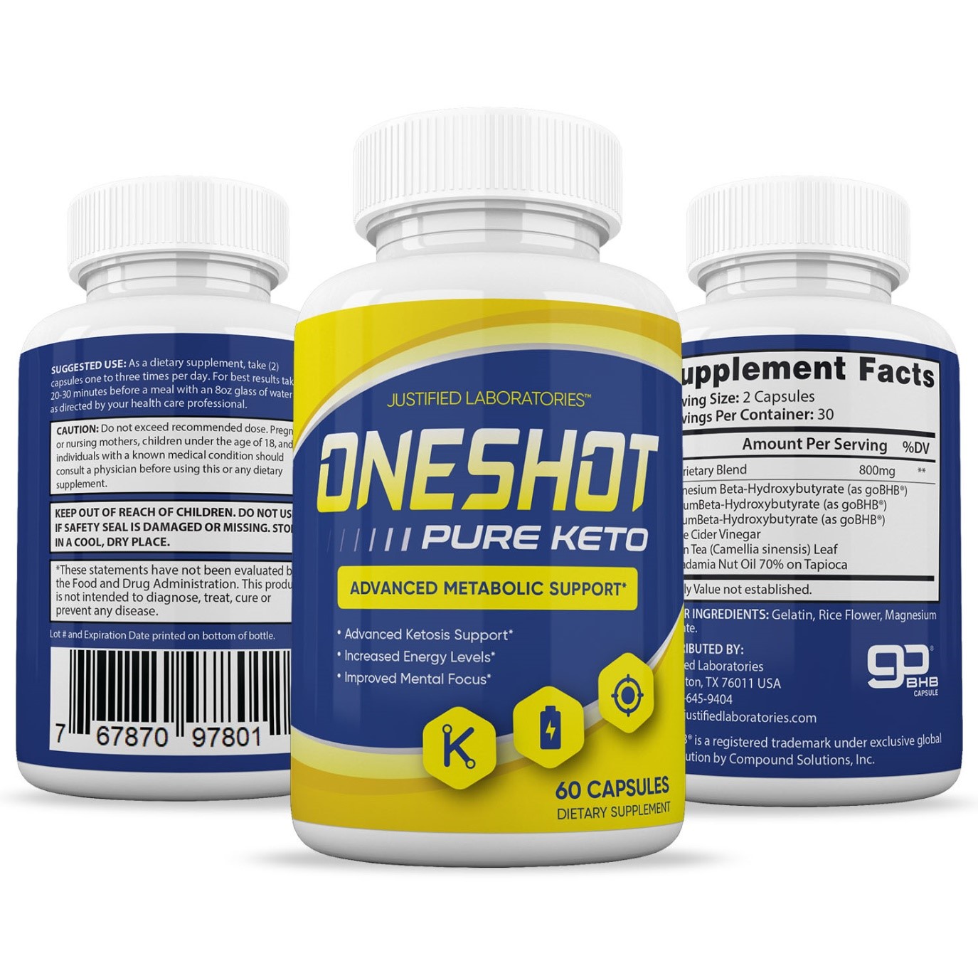 one shot keto pills