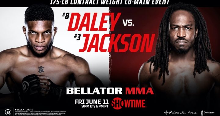 Jason Jackson meets Paul Daley in Bellator 260 co-main event