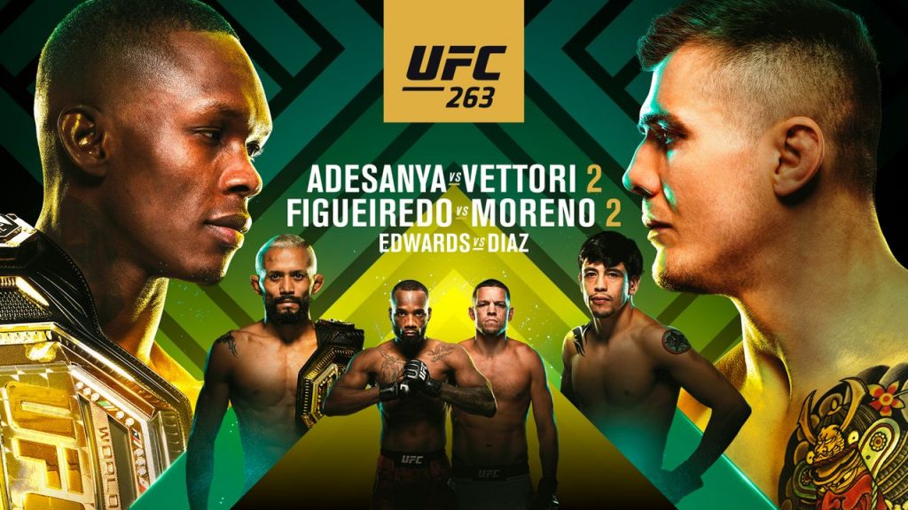 UFC 263 results - Adesanya vs. Vettori 2