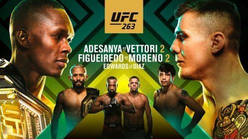 UFC 263 results - Adesanya vs. Vettori 2