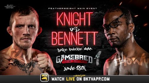 Bare Knuckle MMA - Gamebred Fighting Championship - PPV Live Stream