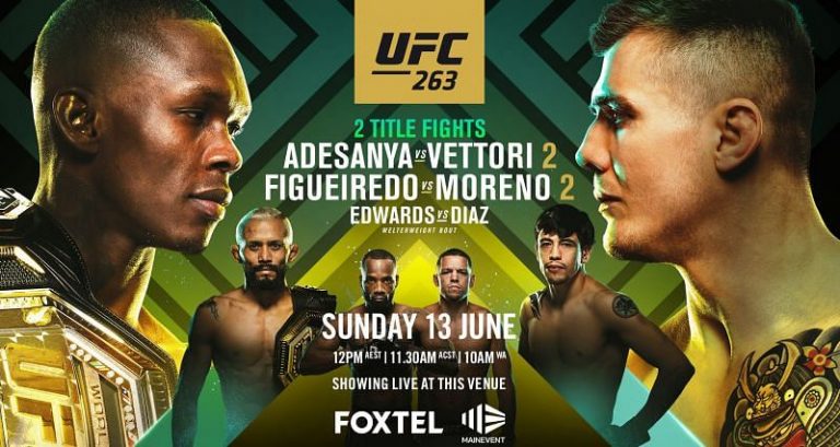 UFC 263 Preliminary & Main Card Preview