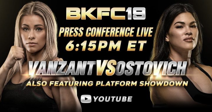 BKFC 19 Kick-Off Press Conference featuring Paige VanZant and Rachael Ostrovich