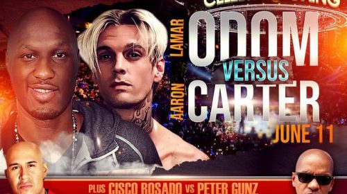 Celebrity Boxing Weigh-In -Lamar Odom vs Aaron Carter - Free Live Stream