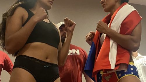 iKON 7 weigh-in results - Amanda Serrano vs. Valentina Garcia