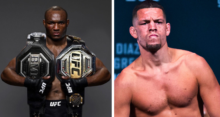 Did Kamaru Usman just offer Nate Diaz a title shot?