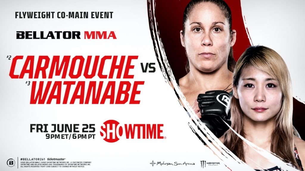 Liz Carmouche vs. Kana Watanabe set as Bellator 261 co-main event on June 25