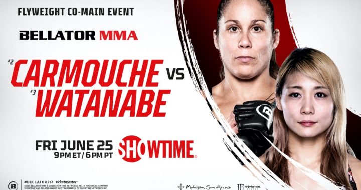 Liz Carmouche vs. Kana Watanabe set as Bellator 261 co-main event on June 25