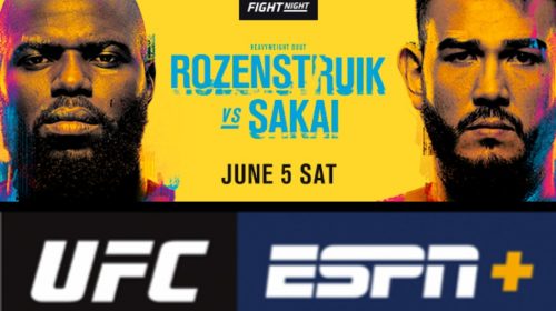 UFC Vegas 28 results - Rozenstruik vs. Sakai