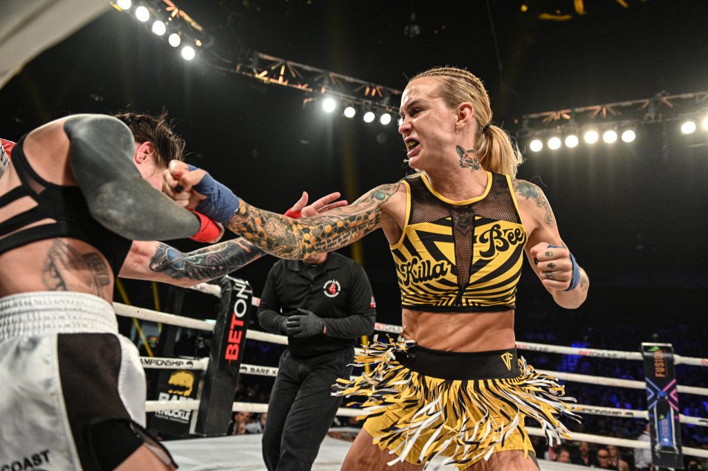 Taylor Starling and Britain Hart say they will only fight each other for the BKFC strap