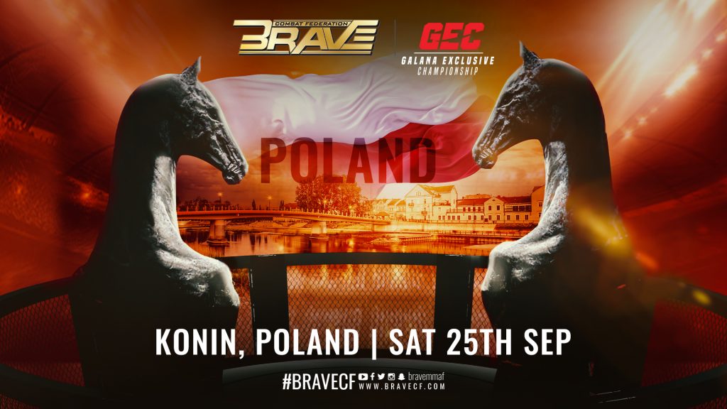 BRAVE CF 54 set for September 25, marking the promotion’s debut in Poland