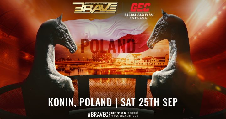 BRAVE CF 54 set for September 25, marking the promotion’s debut in Poland