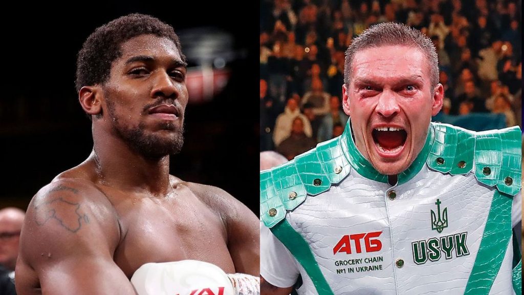 Anthony Joshua versus Oleksandr Usyk confirmed for September 25th at Tottenham Hotspur Stadium