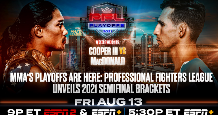 PFL announces full card for first playoff event on August 13