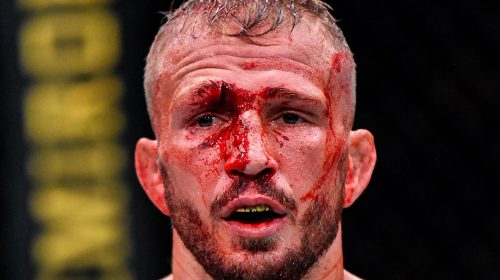 TJ Dillashaw returns to edge Cory Sandhagen in 5-round war, UFC Vegas 32