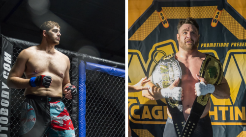 Art of War heavyweight champ Patrick Brady meets Raiden Kovacs at CageZilla 62