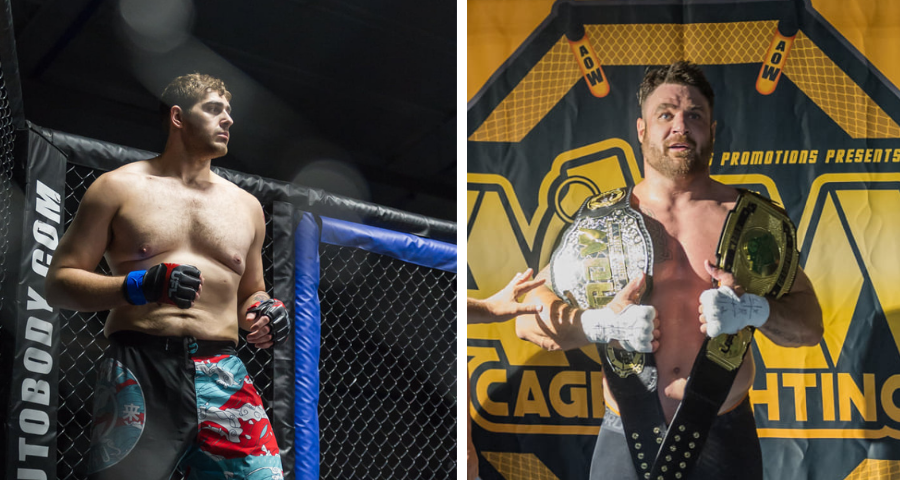 Art of War heavyweight champ Patrick Brady meets Raiden Kovacs at CageZilla 62
