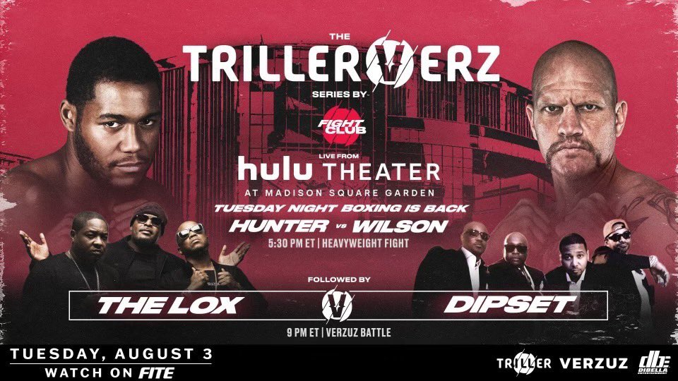 The TrillerVerz - Boxing & Rap Battles - Hunter vs Wilson | Dipset vs The Lox
