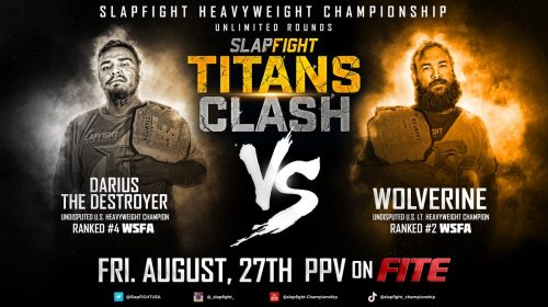 SlapFIGHT Championship - TITANS CLASH - Watch here