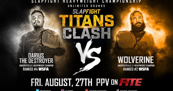 SlapFIGHT Championship - TITANS CLASH - Watch here