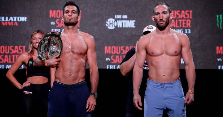 Bellator 264 weigh-in results - Mousasi vs. Salter