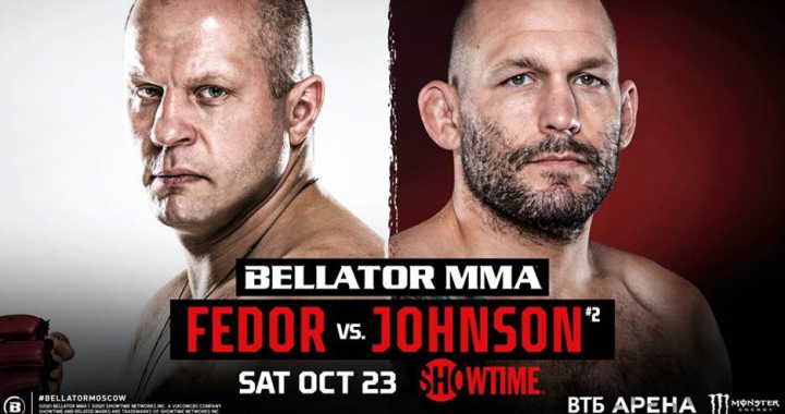 Fedor to meet Tim Johnson in Bellator Moscow main event