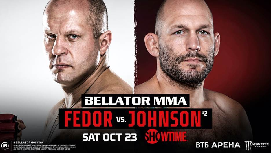 Fedor to meet Tim Johnson in Bellator Moscow main event