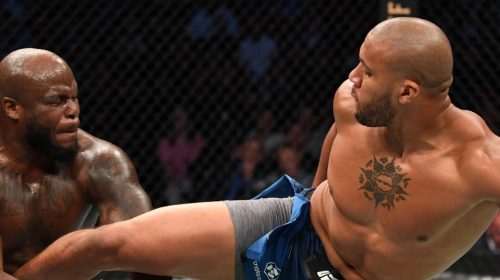 Ciryl Gane stops Derrick Lewis in round three, claims interim HW title at UFC 265